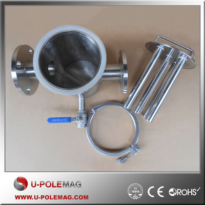 Filtro magnetico per liquidi in acciaio inossidabile personalizzato per dia 159 mm o dimensioni personalizzate