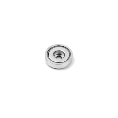 Magnete a pentola NdFeB D16MM /- 0 Tolleranza Rivestimento Ni-Cu-Ni nichelato