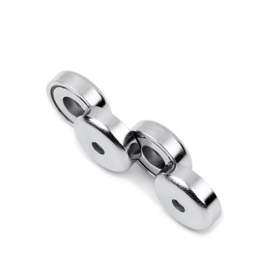 Magnete a pentola NdFeB D16MM /- 0 Tolleranza Rivestimento Ni-Cu-Ni nichelato