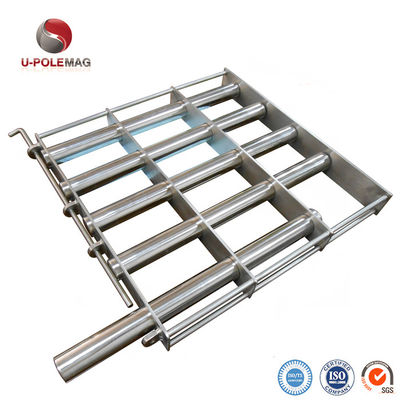 Servizio di ingegneria accettabile Griglia magnetica in acciaio inossidabile per una facile separazione del ferro