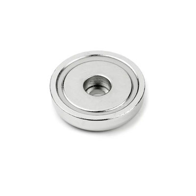 Magnete di Neodimio da 32 mm con buco anti-affondamento 32 kg Capacità di trazione 1,26 pollici di diametro