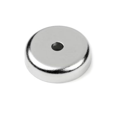 Magnete di Neodimio da 32 mm con buco anti-affondamento 32 kg Capacità di trazione 1,26 pollici di diametro