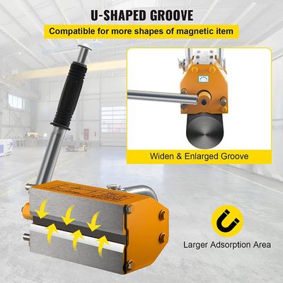 1000 kg sollevatore portatile manuale magnetico permanente ideale per lavori di sollevamento pesanti