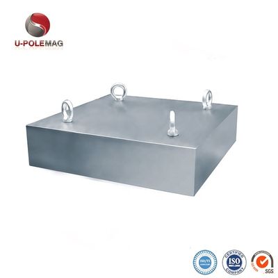 Magnete industriale Magneti permanenti 304 SS per piastra separatrice magnetica forte su misura