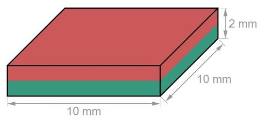 Super forte permanente NdFeB N52 blocchi magnetici Magnete Neodimio Dimensioni personalizzate