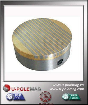 Rivestimento Ni-Cu-Ni NdFeB Magnete rotondo Chuck elettromagnetico D125mm-100KG per la conservazione