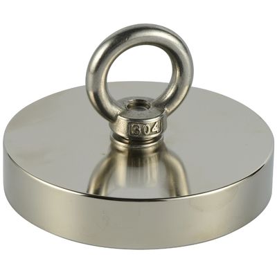 Magnete di ricerca a doppio lato industriale rotondo con forte forza di trazione di grado NdFeb