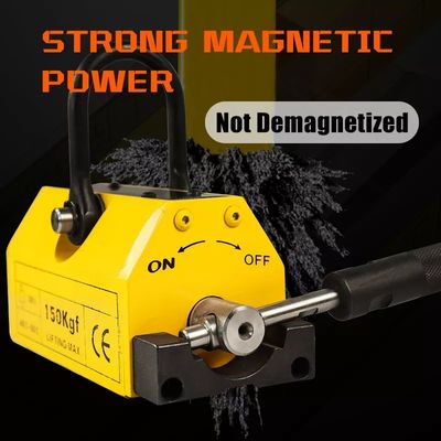 Lifter di piastre magnetiche a colori personalizzati per rottami di acciaio minerali metallici Design durevole
