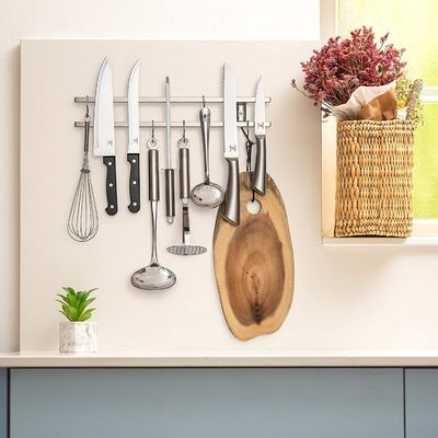 Tubo di coltello magnetico in acciaio inossidabile più venduto per utensili da cucina e magazzino di coltelli
