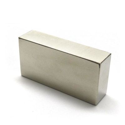 Large Square Thin Flat Super Strong Neodymium Magnetic Sheet N52 40x20x10mm per generatore
