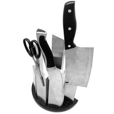 Cucina su misura Multifunzione Acciaio inossidabile Magnetico Coltello Blocco/Bar/Strizza/Trasportatore