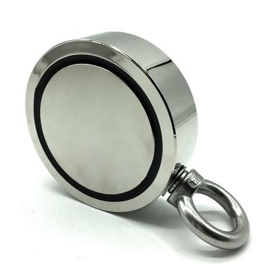 Magnete da pesca al neodimio di densità con bullone M8 e forza di trazione di 80 kg di diametro di 48 mm