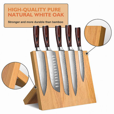 Migliora l'organizzazione della tua cucina con il nostro portacoltelli in legno magnetico su misura