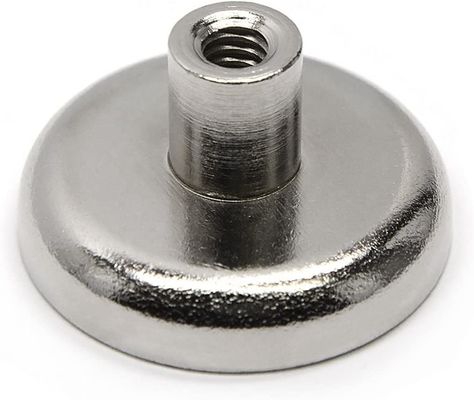 Materiale composito Magnete rotondo NdFeB Magnete di potenza di neodimio D60mm con forza di 160 kg