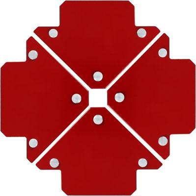 Tenitore di saldatura magnetica permanente multiangolare