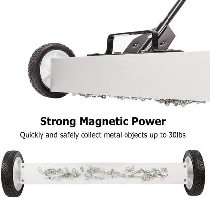 Comodo Push-Type Magnetic Pick Up Sweeper con 30-50 libbre di forza di trazione e ruote
