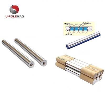 Magnete al neodimio 304 in acciaio inossidabile di grado 12000 Gauss Magneti a tubo magnetici permanenti potenti