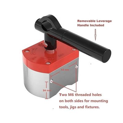 300 kg Max Pull Force On/Off Magnet 2 kg Autopeso per soluzioni di sollevamento polifunzionale