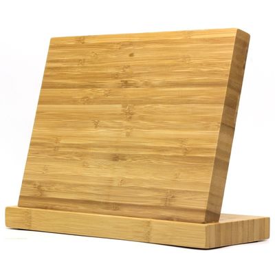 ISO9001 2000 Sistema Legno naturale di bambù Magnetico coltello blocco portatore Disegno personalizzato