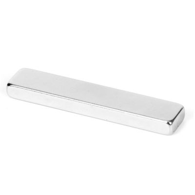 F50x10x5mm rivestito di nichel N48 Magnete a barre di neodimio di terre rare per uso industriale