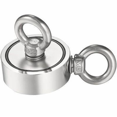 300KG Pull Force Cup forma doppia faccia di pesca Magnet holder per il recupero affidabile