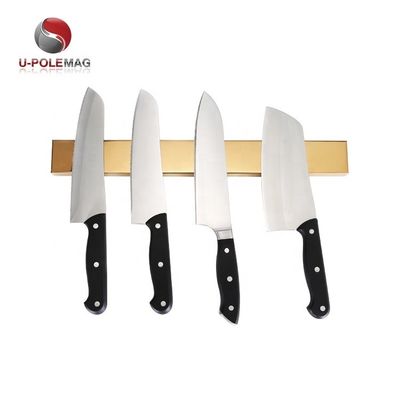 Distribuzione spaziale in ambiente esterno Colore dorato Titanio Magnetic Knife Bar 400x45x15mm Dimensione