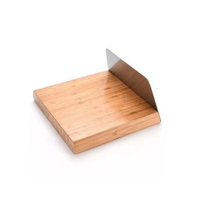 Organizzatore di coltello magnetico in legno di acacia Blocco universale per coltelli forbici 235x110x35mm