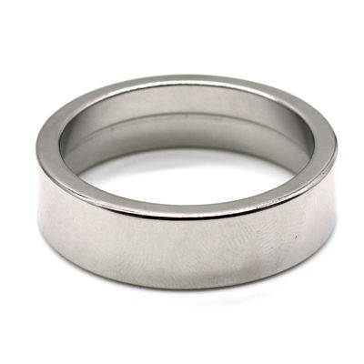 Magnete ad anello di neodimio N52 nichelato per applicazioni versatili e di lunga durata