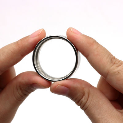 Magnete ad anello di neodimio N52 nichelato per applicazioni versatili e di lunga durata