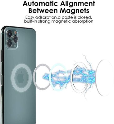 Taglio foglio di magnete industriale per Magsafe caricabatterie wireless Magnet Ring Car Mobile Phone Holder per iPhone 13 12 11