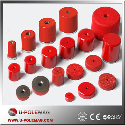 D25.4x21 Magnete per tazze alnico a base rotonda con magnete alnico di grado buco