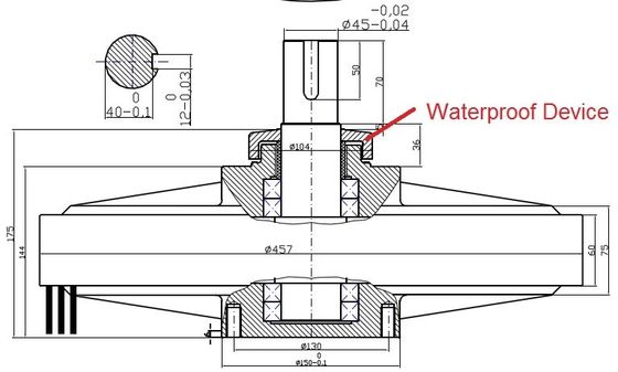 Acciaio o acciaio inossidabile motore cinese per turbine eoliche di piccole dimensioni per imballaggio interno ed esterno