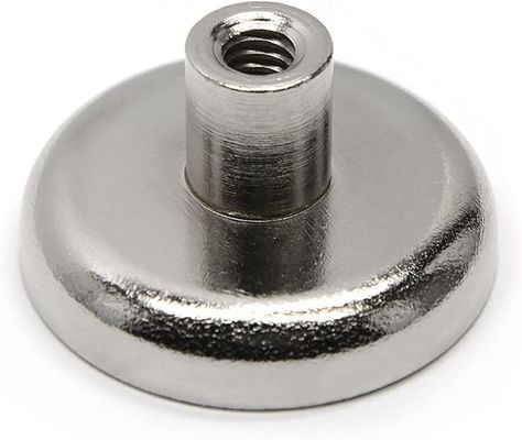 Pot di tazza a filo interno a magnete industriale al neodimio con forza di trazione personalizzata
