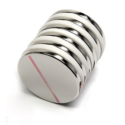 Magnete permanente Ndfeb super forte N52 disco di terre rare Neodimio con servizio di foratura