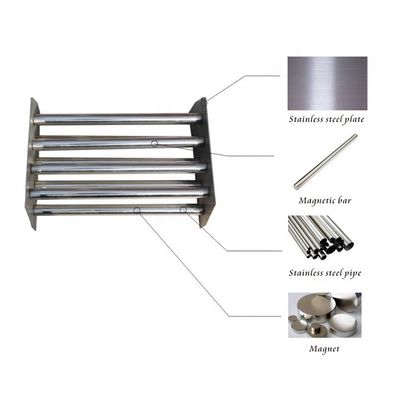 Dimensione personalizzata 8000 Gauss 12000 g Griglia magnetica al neodimio con lavorazione a foratura