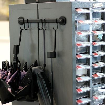 Griglia per uso domestico esterno frigorifero Magnetico barbecue Rack utensili con magnete di neodimio 6 ganci e materiale in acciaio