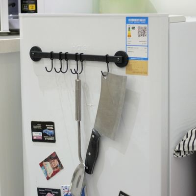 Griglia per uso domestico esterno frigorifero Magnetico barbecue Rack utensili con magnete di neodimio 6 ganci e materiale in acciaio