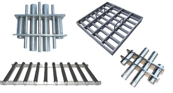 Dimensione personalizzata 8000 Gauss 12000 g Griglia magnetica al neodimio con lavorazione a foratura