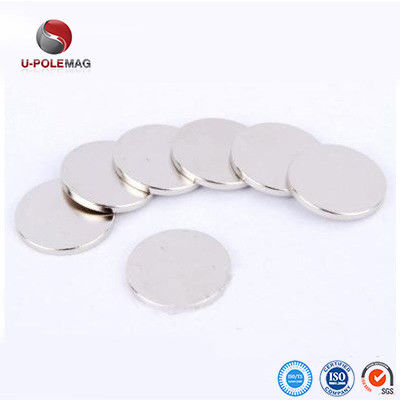 Tolleranza ±1 mm Magnete adesivo a disco di neodimio N35-N52 permanente con autoadesivo 3M