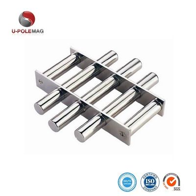 OEM ODM 12000 Gauss Magnetic Separator Bar con magnete permanente e rivestimento in nichel