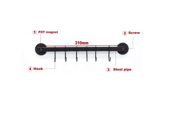 30 LB Heavy Duty Neodymium Magnetic Holder Rivestimento di gomma resistente alla ruggine per industria
