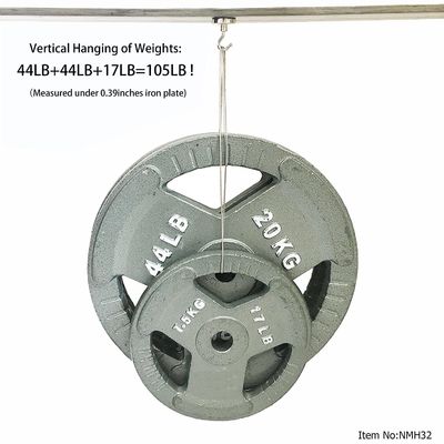 Agganci magnetici industriali pesanti 100 lb Capacità per appendere forma di pentola permanente