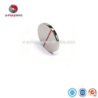Magnete a disco sottile con rivestimento permanente in nichel e tolleranza ± 5%
