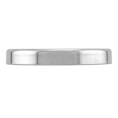 3.2" Magnete in forma di tazza in ceramica ferrita cromata 75lbs Tirare per interni ed esterni