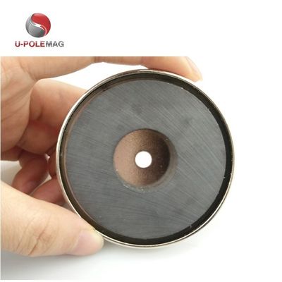 ± 1% Ferrite Magnetic Fastener Round Base Pot Magnet for General Tools Instruments