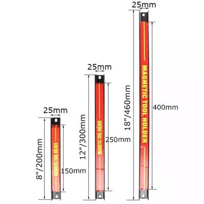 Set di barre per la conservazione e l'organizzazione di attrezzi versatili con magnete di ferrite di grado A3