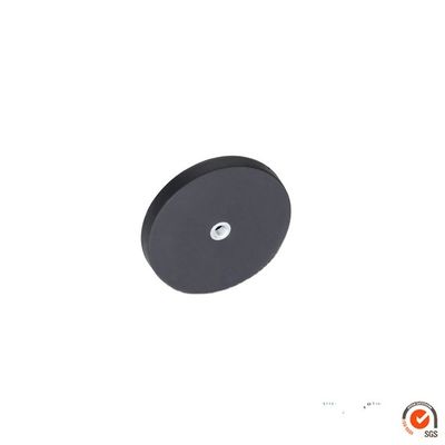 Facile da installare D43 D66 D88mm Magnete di montaggio in gomma con filo interno