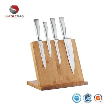 Accettabile OEM ODM Bambù Magnetico Stand Magnetico Coltello Blocco per utensili da cucina Più