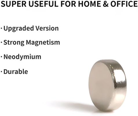 Personalizza N35-N45 Rare Earth NdFeB Magnetic Round Ring Disc per applicazioni industriali