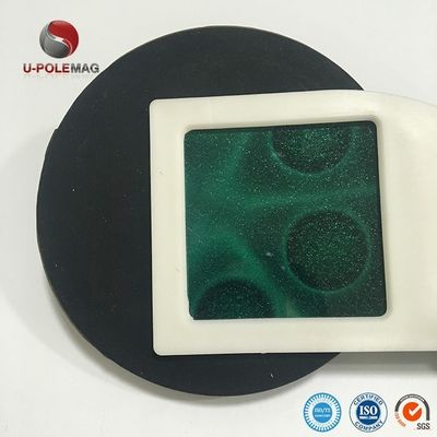 Magnete a disco di neodimio di dimensioni personalizzate M6 M8 Magnete a pentola rivestito di gomma